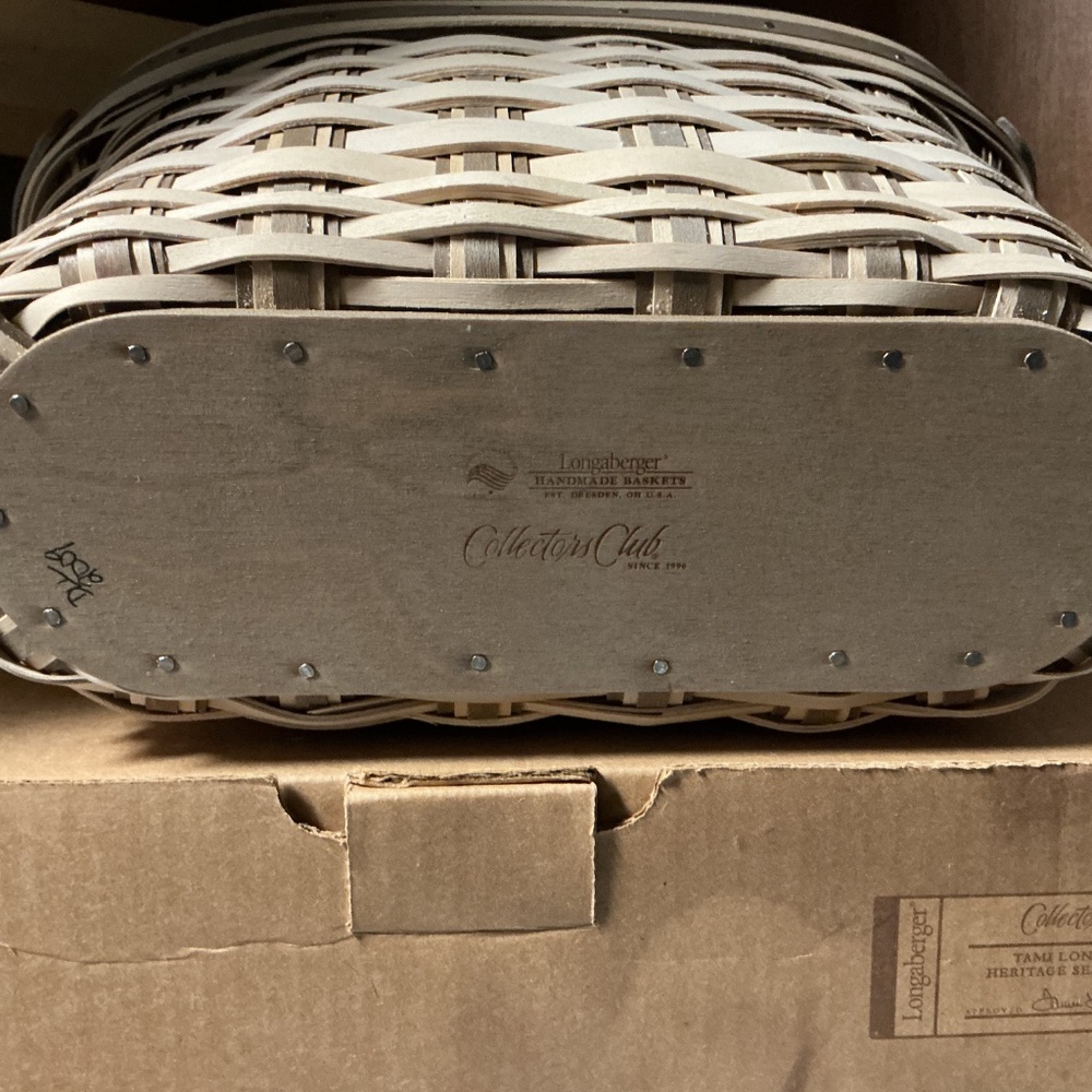 Longaberger Collectors Club Tami Longaberger Heritage Basket Combo - Picture 8 of 10